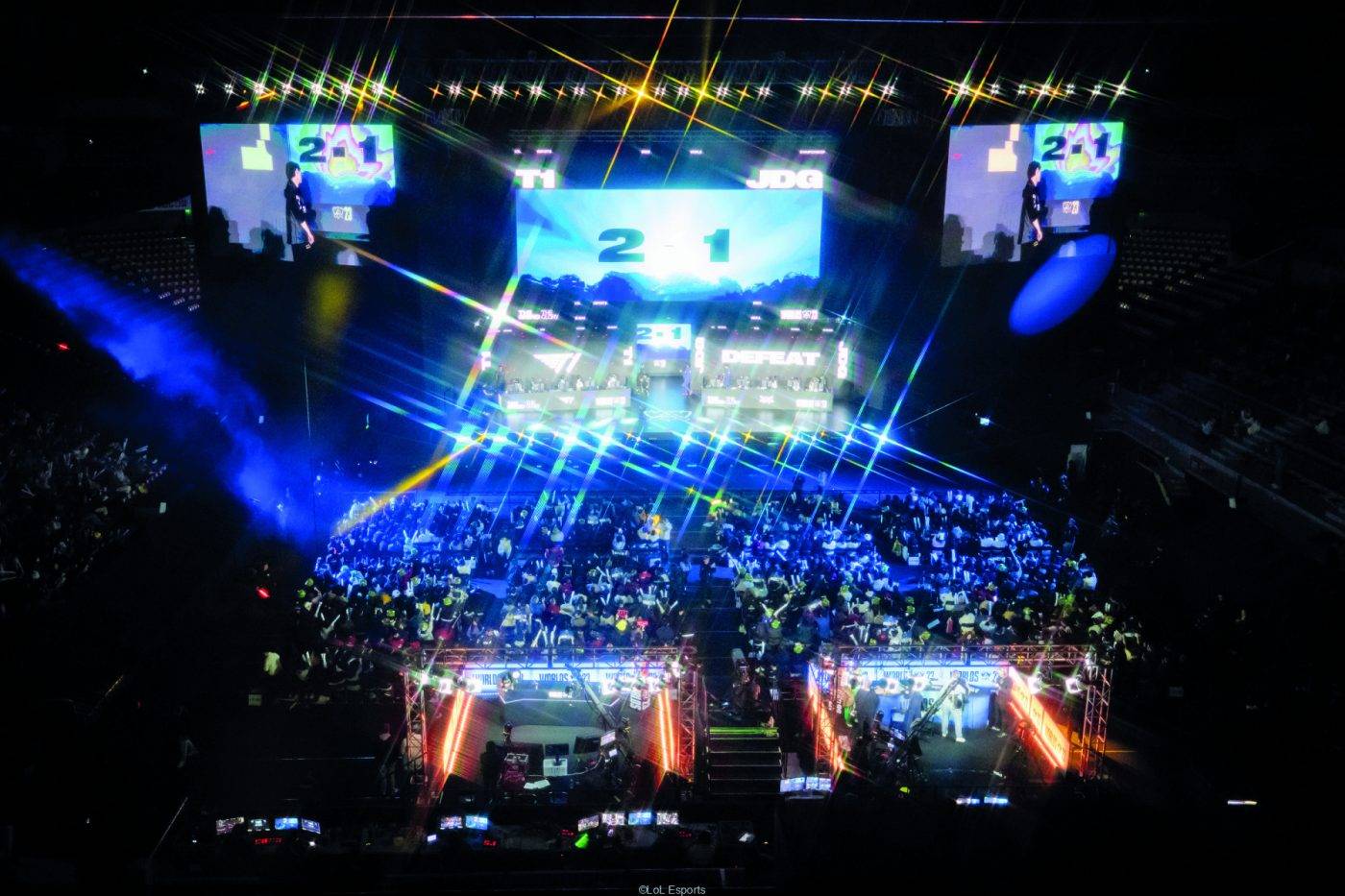 Adidas Arena League of Legends à Paris liti.fr